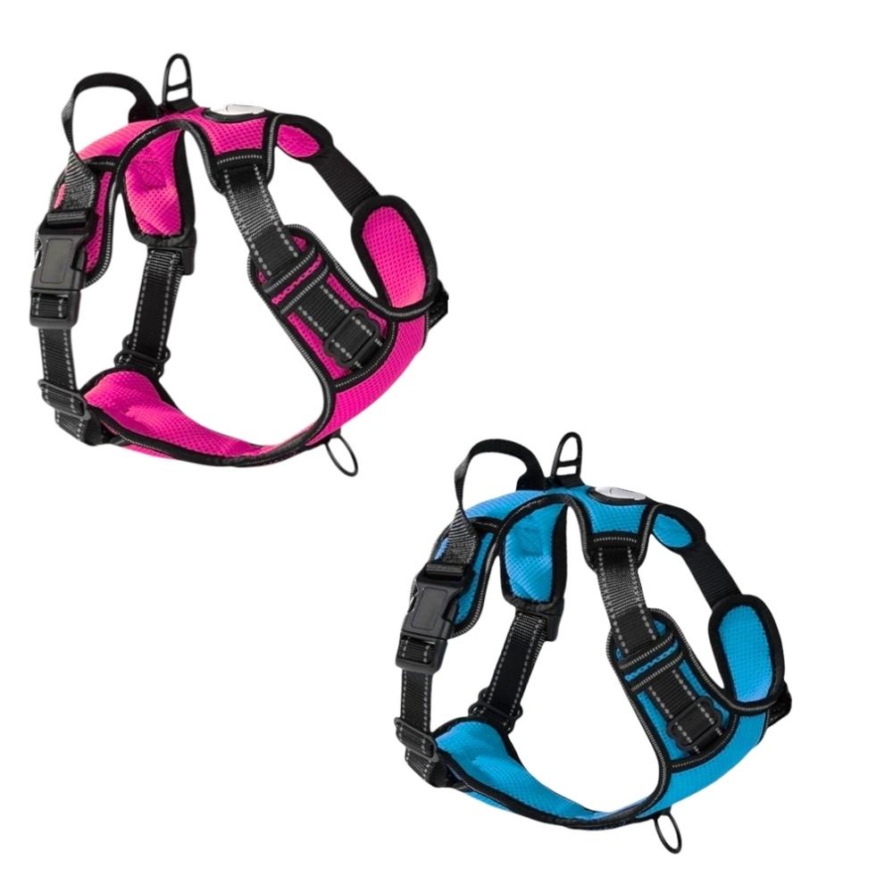 💰Dog Harness BLUE XL / PINK MED New